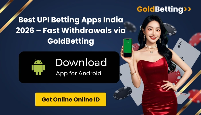 Best UPI Betting Apps India 2026 – Fast Withdrawals via GoldBetting