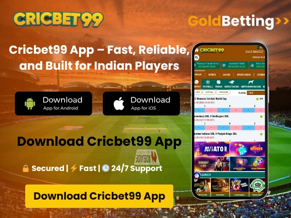 Cricbet99 App – Fast, Reliable, and Built for Indian Players