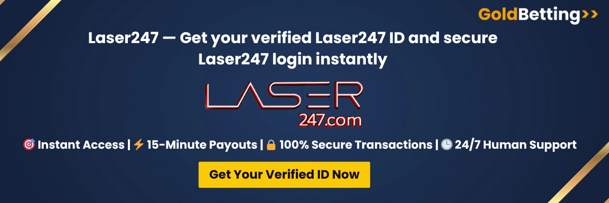 Laser247 — Get your verified Laser247 ID and secure Laser247 login instantly