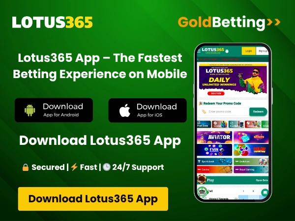 Lotus365 App – The Fastest Betting Experience on Mobile