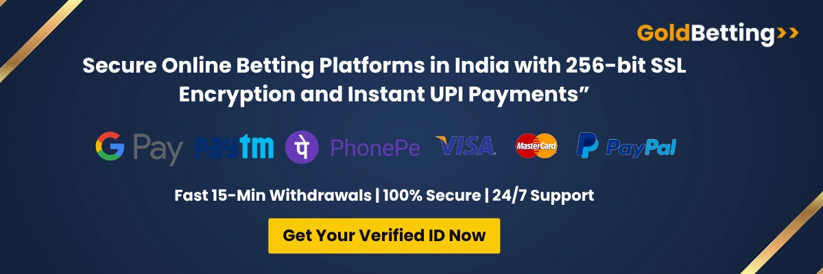 Secure Online Betting Platforms in India with 256-bit SSL Encryption and Instant UPI Payments”